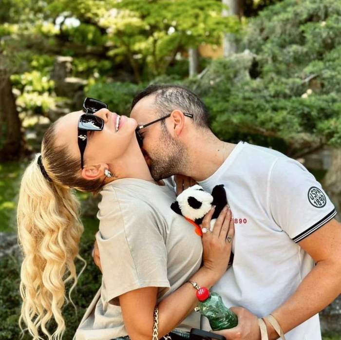 Maria Andria și iubitul ei.