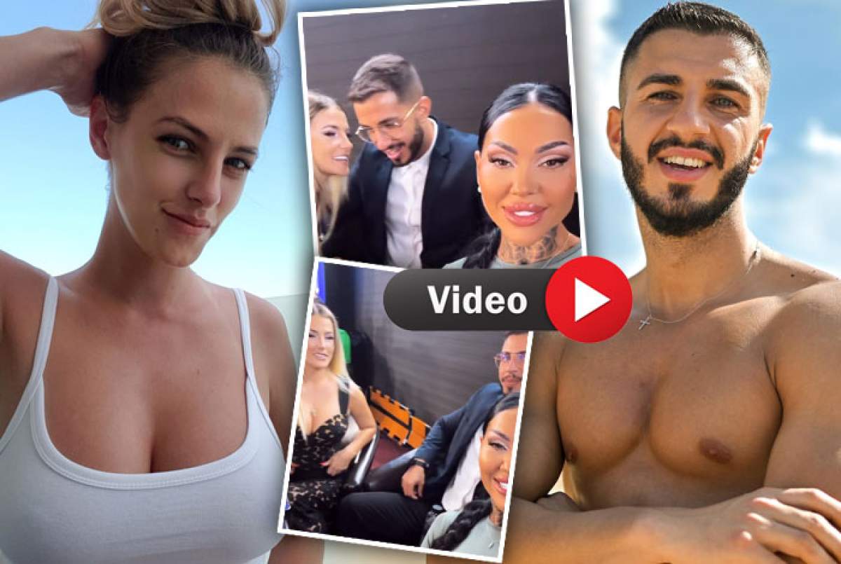 Alin Simoiu, Lolrelai și Claudia Florescu Machetă foto cu Alin Simoiu, Claudia Florescu de la Insula Iubirii și Lolrelai