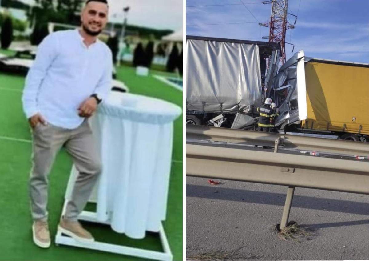 Colaj George, șoferul care a murit în accidentul de pe autostrada A1 Șoferul care a murit în accidentul de pe autostrada A1