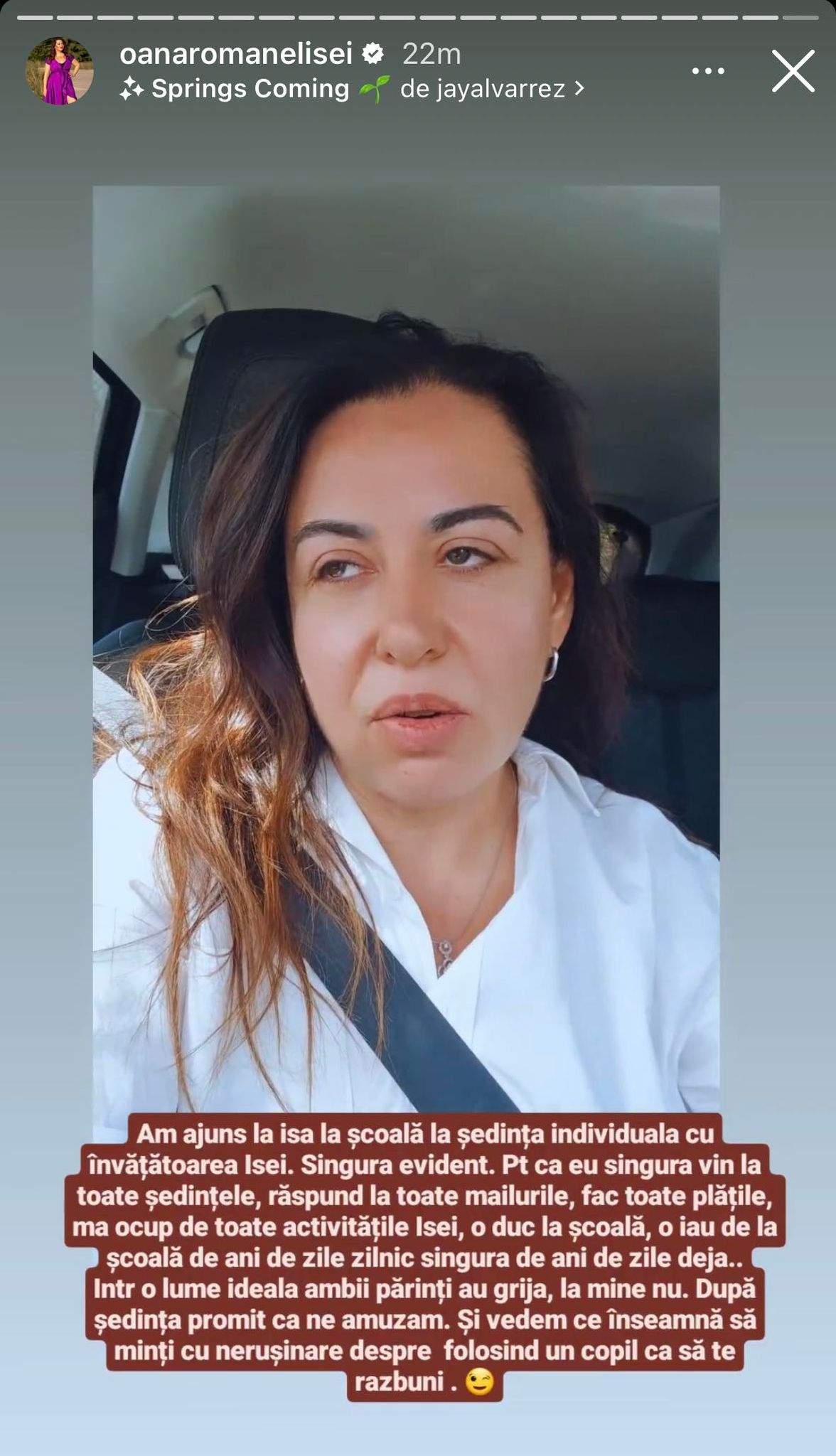 Oana Roman, dezamăgită că Marius Elisei nu se ocupă de fiica lor, Isabela. Ce acuzații îi aduce vedeta: „Într-o lume ideală...” / VIDEO