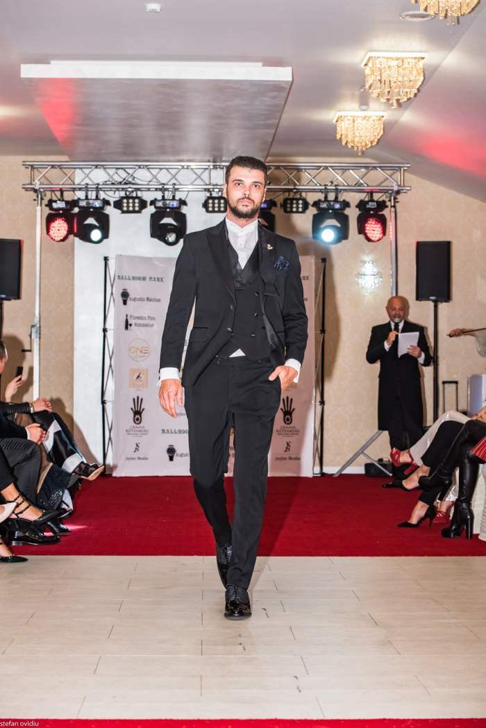 Marius Elisei la o perezentare de modă