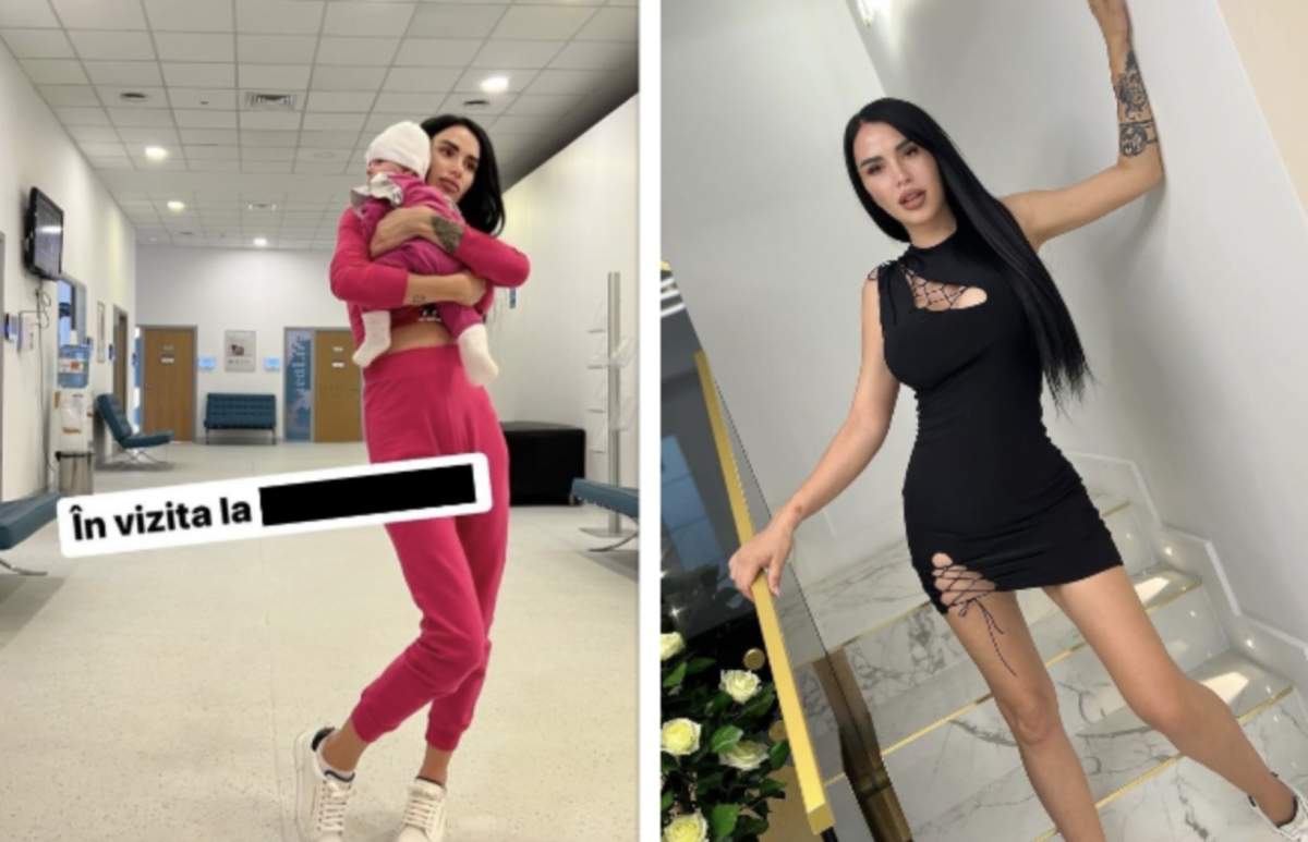 Daniela Crudu si fetita ei, Daiana Daniela Crudu, imagine emoționantă cu fiica sa! Fosta asistentă TV a mers la medic cu micuța Daiana / FOTO
