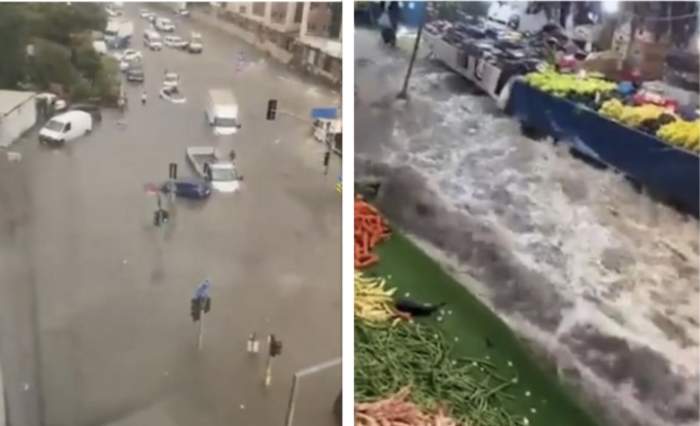 Orașul Istanbul, afectat de inundațiile în urma cărora zeci de oameni au rămas blocați la locul de muncă! Care este situația la această oră