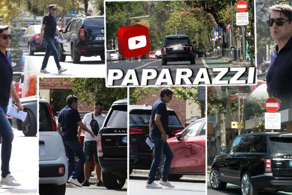 Victor Pițurcă știe că orice se plătește! Cum a fost suprins fostul selecționer la bancă / PAPARAZZI