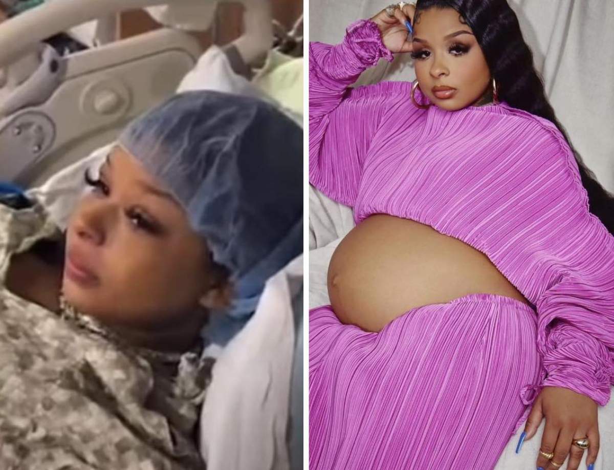 Chrisean Rock Colaj Chrisean Rock, influencerița care a născut în timp ce făcea live pe Instagram