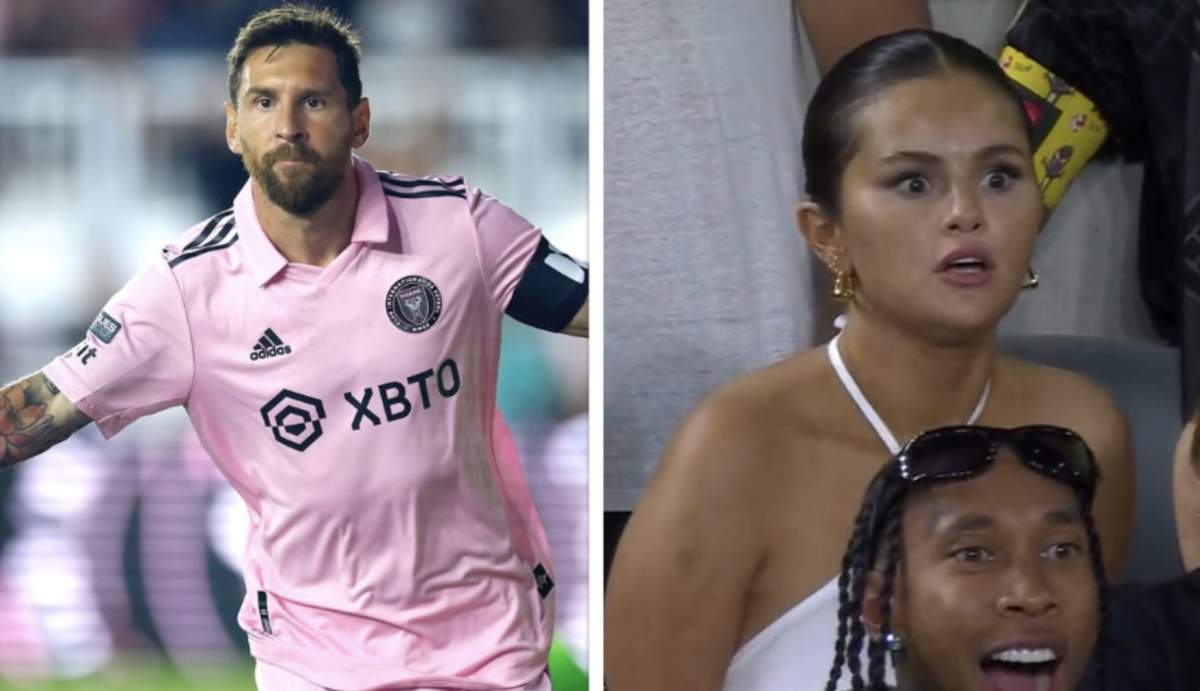 Lionel Messi si Selena Gomez Ce nume mari au asistat la primul meci al lui Lionel Messi la Inter Miami. Argentinianul a avut parte de mare susținere din tribună