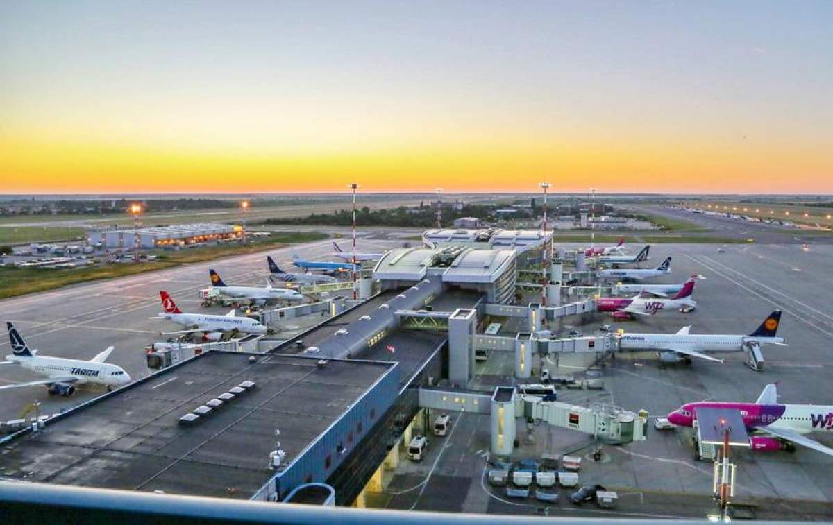 Alertă pe Aeroportul Internațional Henri Coandă din Otopeni! Un avion a solicitat aterizarea de urgență din cauza scurgerilor de combustibil