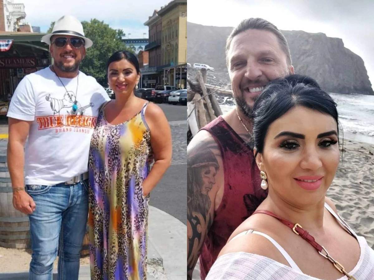Cei doi au vizitat casa lui George Restivan. Adriana Bahmuțeanu și George Restivan
