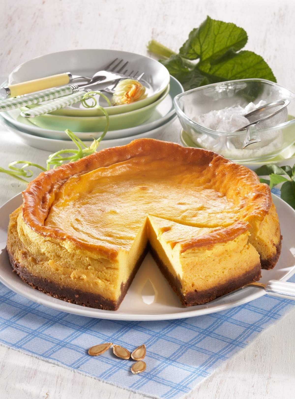 Cheesecake cu dovleac