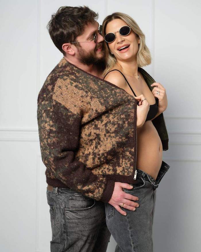 Ana Baniciu și Edy Kovacs au dezvăluit sexul bebelușului. Vedeta este însărcinată pentru prima dată în patru luni / FOTO