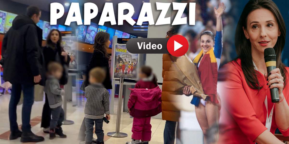 Andreea Răducan, așa cum nu a fost văzută de fani! Cum se comportă gimnasta în preajma familiei / PAPARAZZI