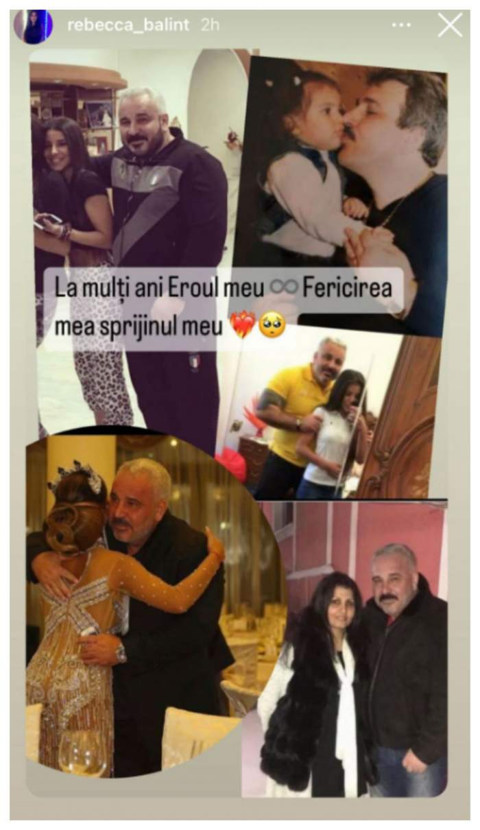 Ce urare i-a făcut Rebeca Balint tatălui ei, Sile Cămătaru, cu ocazia zilei de naștere. Mesajul transmis pe rețelele de socializare: ”Te iubim enorm” / FOTO