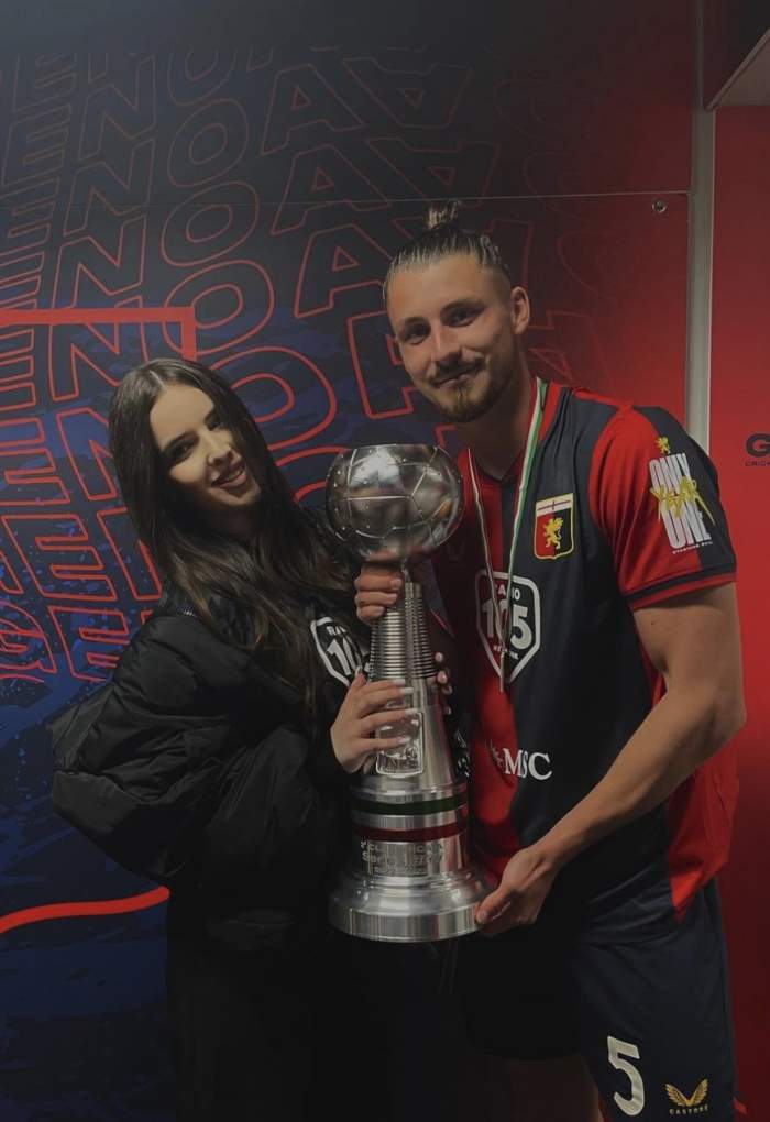 Cine este și cu ce se ocupă Ioana Stan, iubita lui Radu Drăgușin. Tânăra a ajuns extrem de cunoscută după transferul fundașului român la Tottenham / FOTO