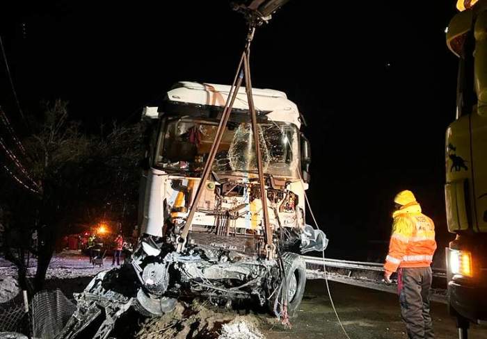 tir accident rutier