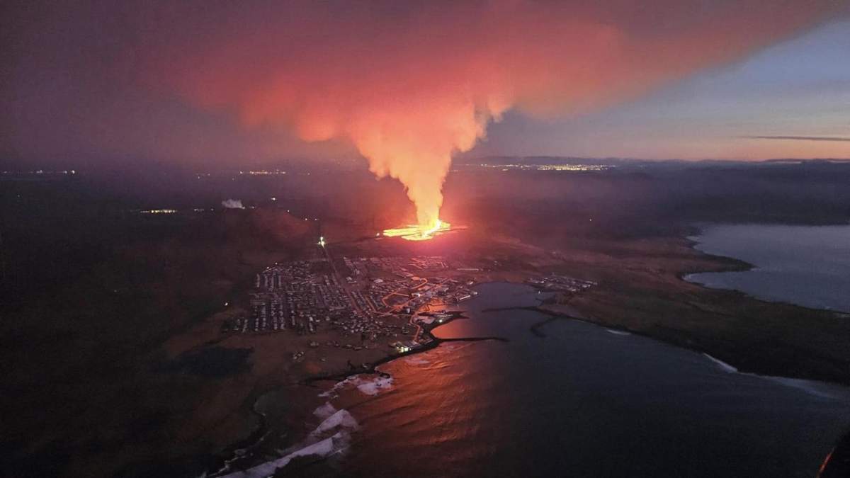 Vulcanul din Grindavik, Islanda