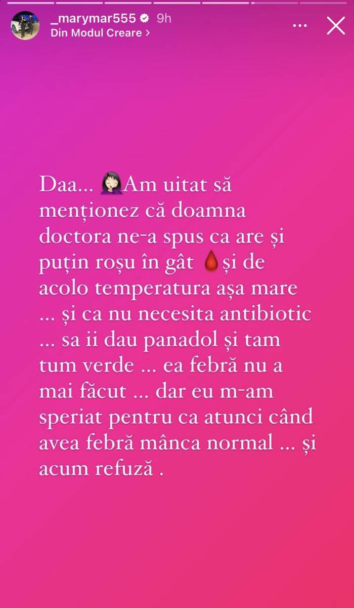 Alina Marymar, iubita lui Tzancă Uraganu, postare pe rețelele de socializare