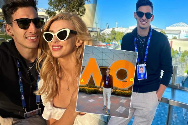 Victor Cornea, singurul român care rămas în competiție la Australian Open! Andreea Bălan radiază de mândrie alături de el: ”Este o muncă...” / VIDEO