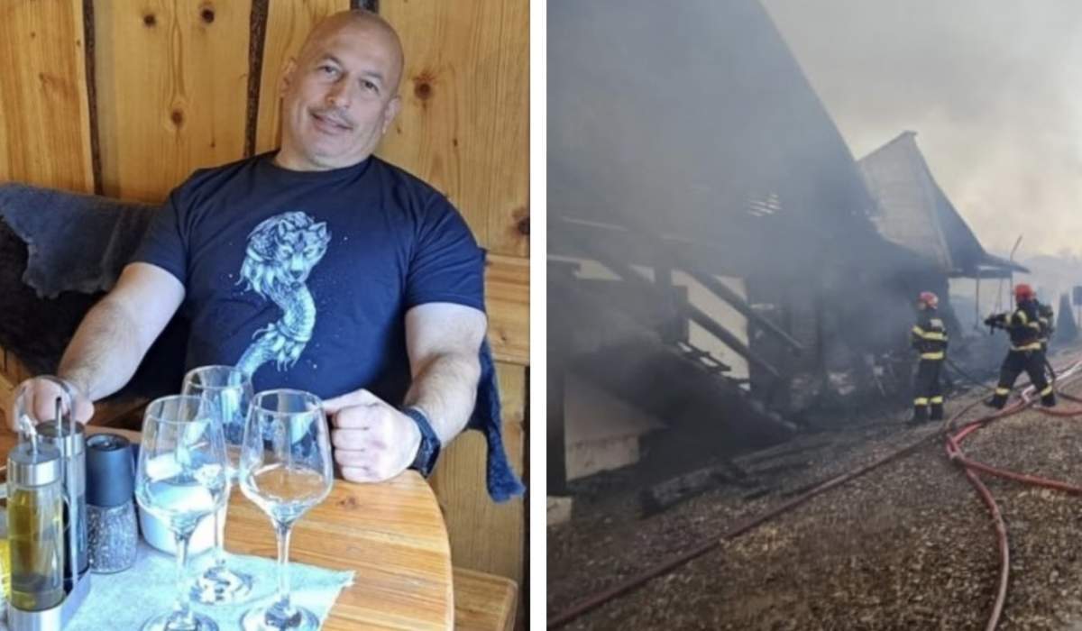 Ferma Dacilor a luat foc in a doua zi de Crăciun