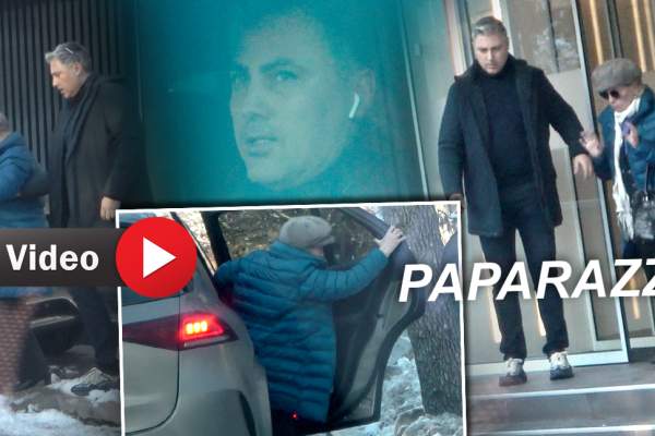 Imagini rare cu Alexandru Ciucu și mama lui! Cum au fost filmați cei doi / PAPARAZZI