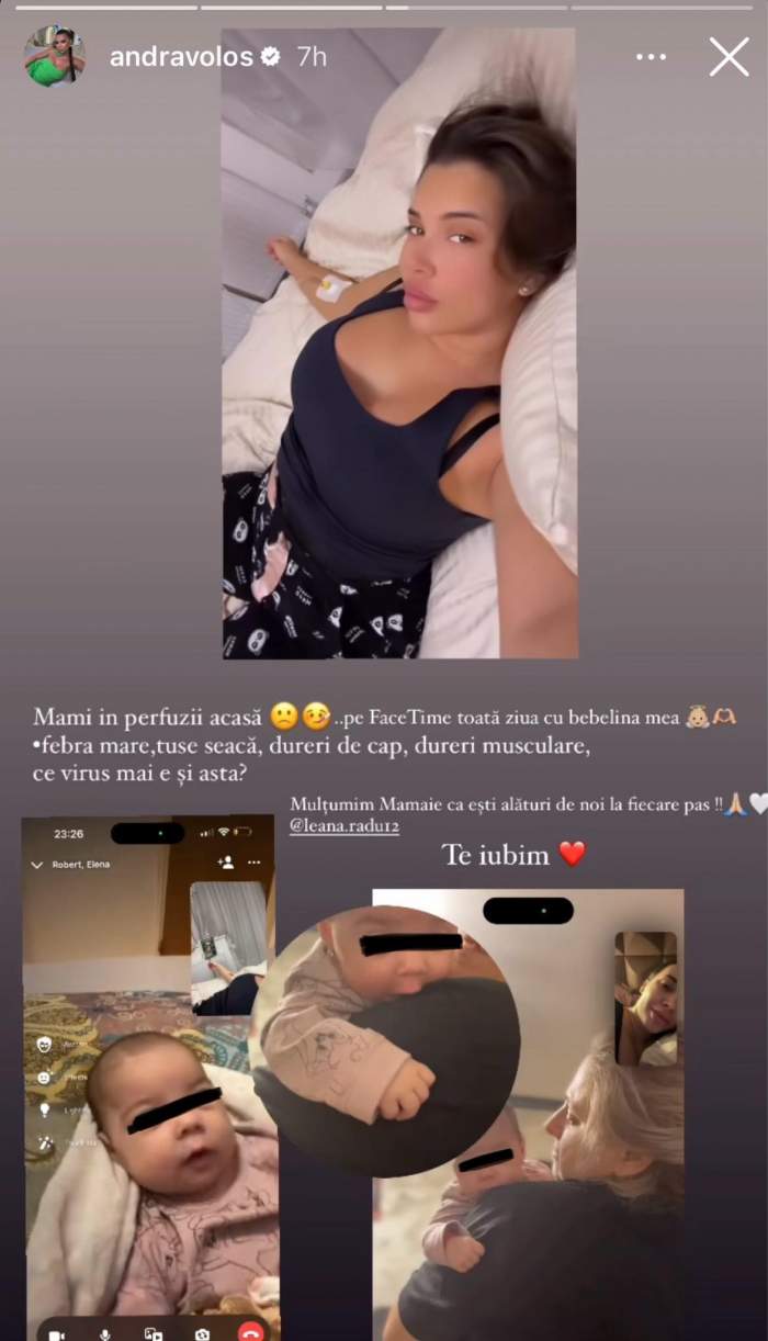 Andra Volos, postare îngrijorătoare pe rețelele de socializare
