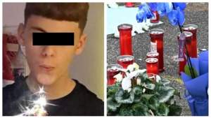 Băiatul în vârstă de 14 ani, împușcat mortal la Roma, a fost înmormântat. Alexandru Ivan a fost condus pe ultimul drum cu focuri de artificii