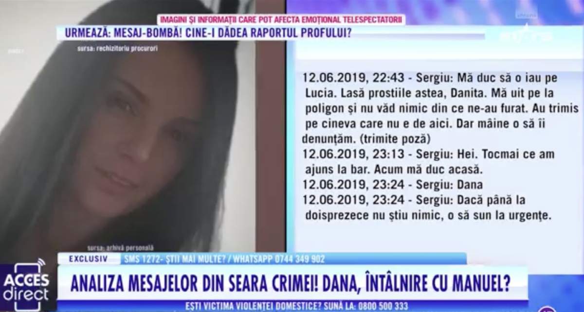 Dana, tânăra ucisă de iubit Fratele Danei speră să afle, după aproape cinci ani de când sora lui a murit ce s-a întâmplat cu adevărat între ea și iubitul femeii