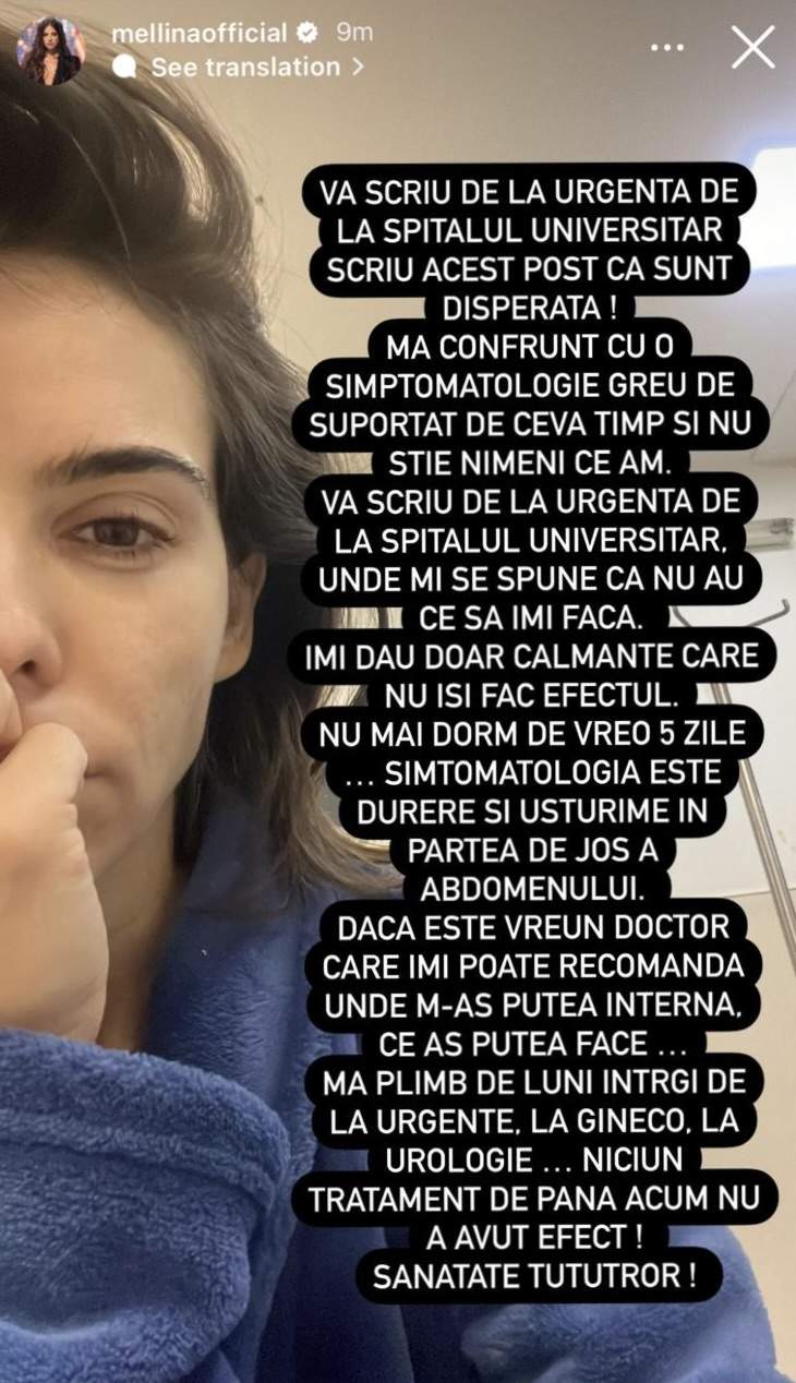 Mellina este una dintre cele mai cunoscute cântărețe de la noi