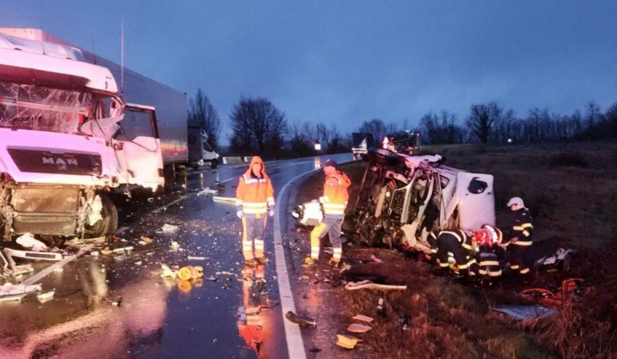 Accident devastator în Timiș