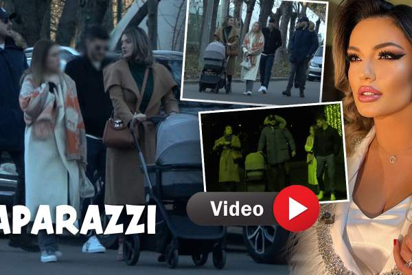 Diana Enache și soțul ei, Ionuț Vântu, sunt părinți model. Cei doi îndrăgostiți nu pierd o clipă din timpul petrecut alături de micuța lor / PAPARAZZI