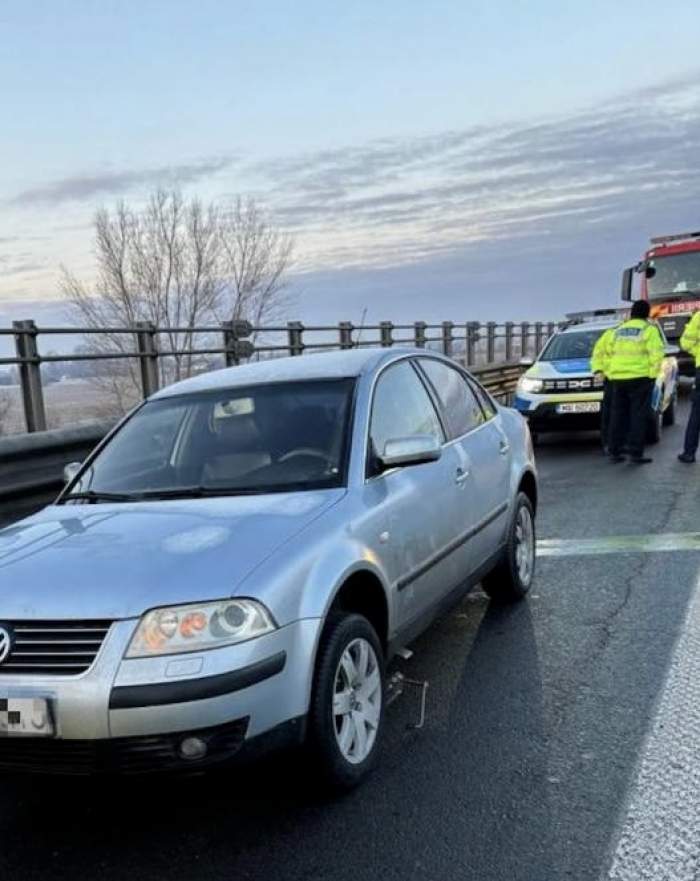 Un incident grav a avut loc, în această dimineață, pe autostrada A1, Pitești-București