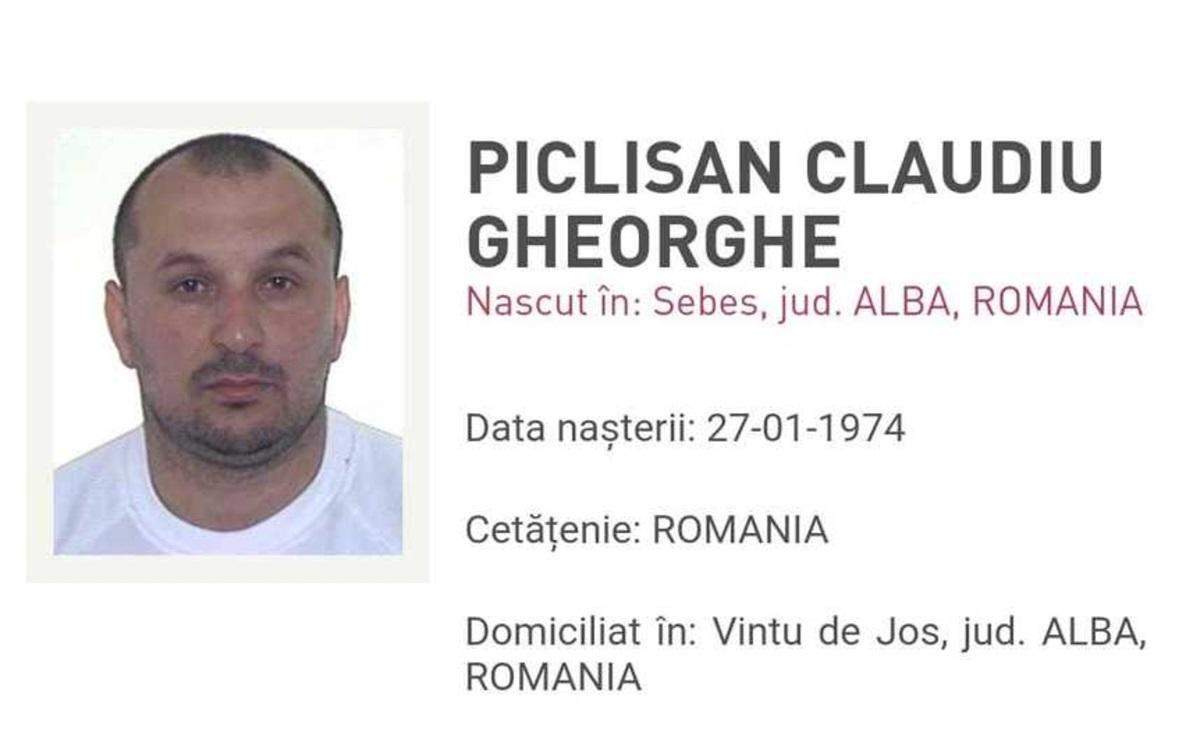 bărbatul căutat de poliție