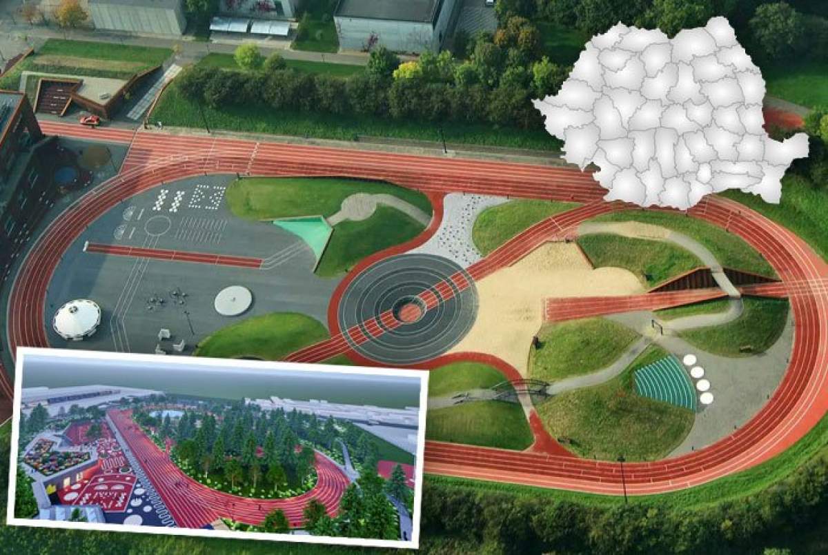 Locul unde se va construi primul parc atletic din țară