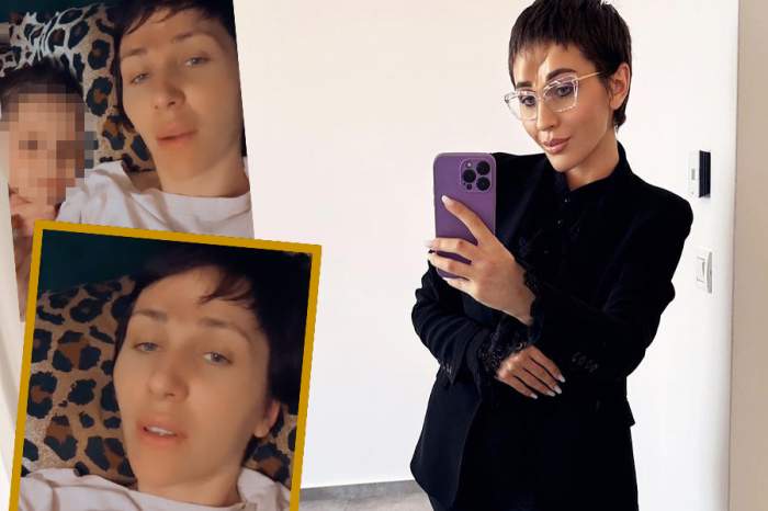 Colaj din trei poze cu make-up artista Dana Roba