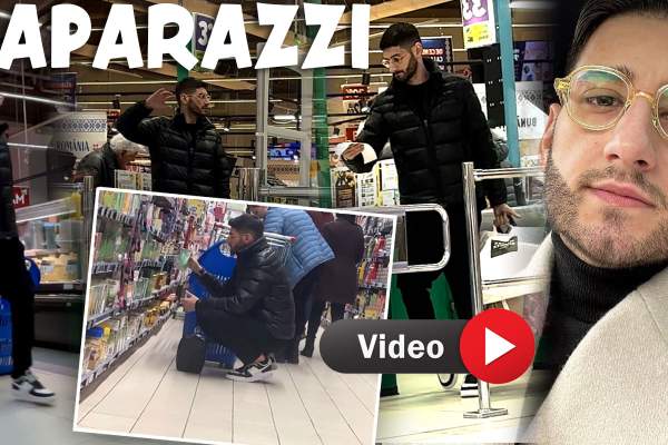 Gabi Oprea Jr. face față cu brio oricărei situații! Elegant și stilat, tânărul de bani gata a ieșit... la cumpărături / PAPARAZZI