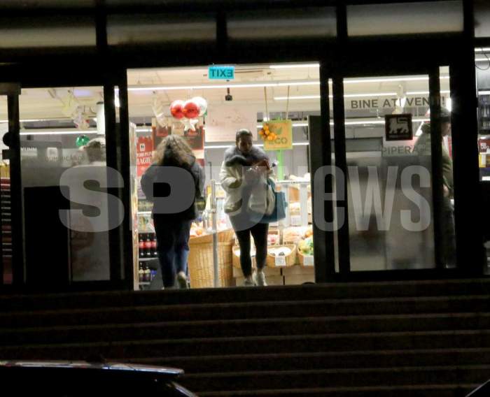 Când nu e la televizor, Francisca își întră în rolul de ”fată de casă”! Bruneta a întors toate privirile la cumpărături! / PAPARAZZI