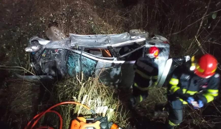 Accident îngrozitor pe DN1, în Sibiu, în această dimineață. Șase persoane au fost grav rănite, iar un tânăr de 16 ani a rămas încarcerat / FOTO