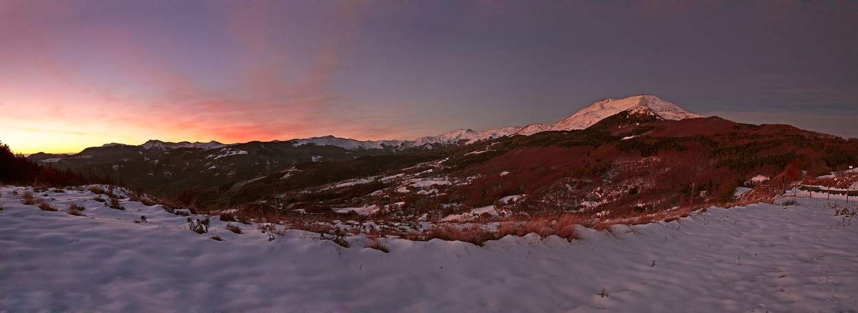 peisaj din Monte Cimone