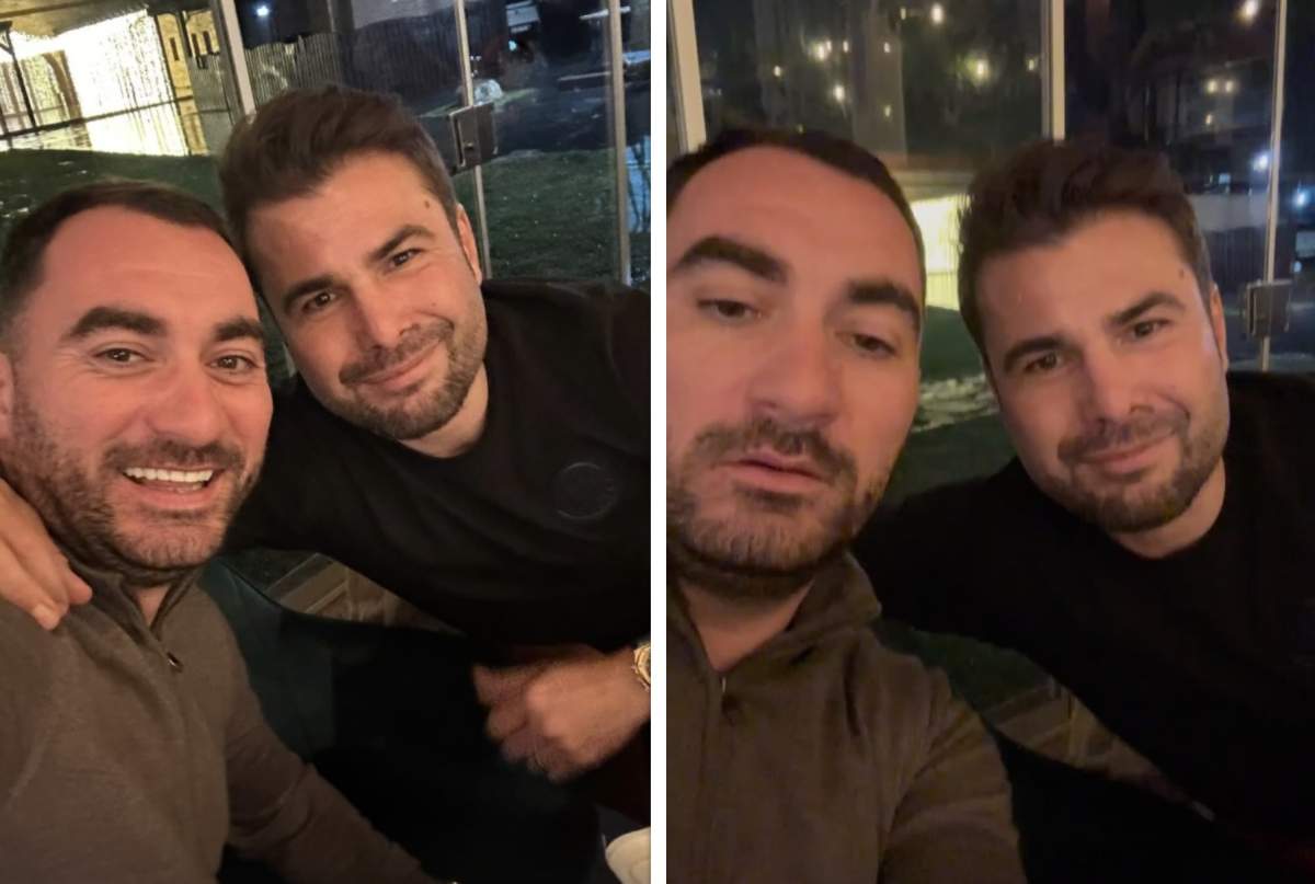 Pescobar si Adrian Mutu Pescobar si Adrian Mutu s-au întâlnit