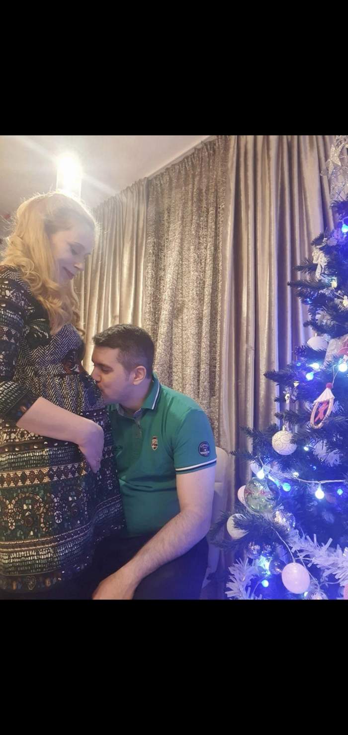 Fostă concurentă de la Mireasă pentru fiul meu, însărcinată pentru prima dată. A dat vestea cea mare de ziua de nume a logodnicului ei / FOTO