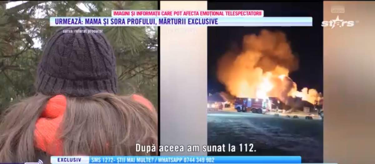 Colaj martoră cu spatele și incendiul de la Ferma Dacilor