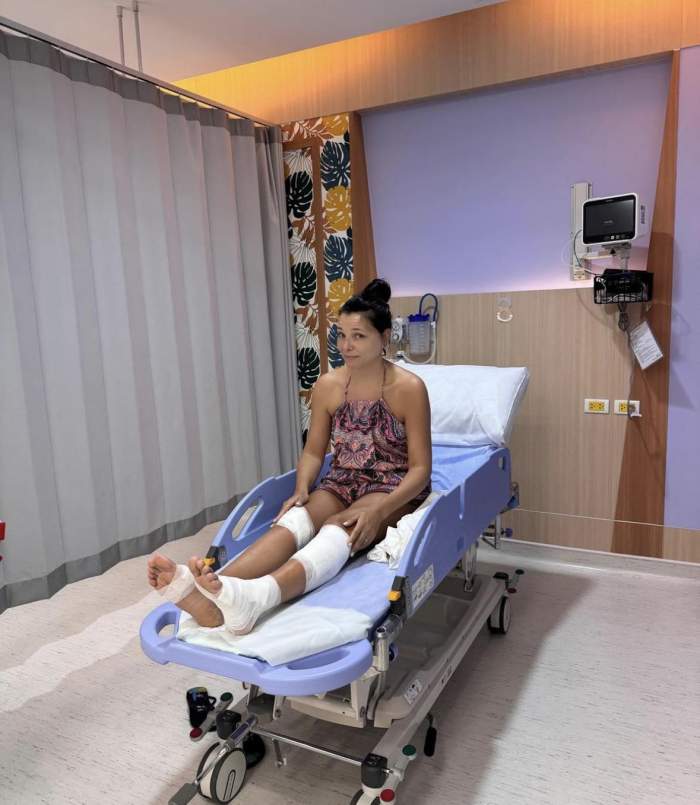 Corina Caragea, de urgență la spital, în vacanță: „Să vedeți adversarul...”. Ce a pățit prezentatoarea TV / FOTO