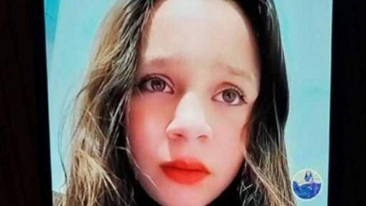 Imagine cu fetița de 11 ani care a dispărut din Craiova