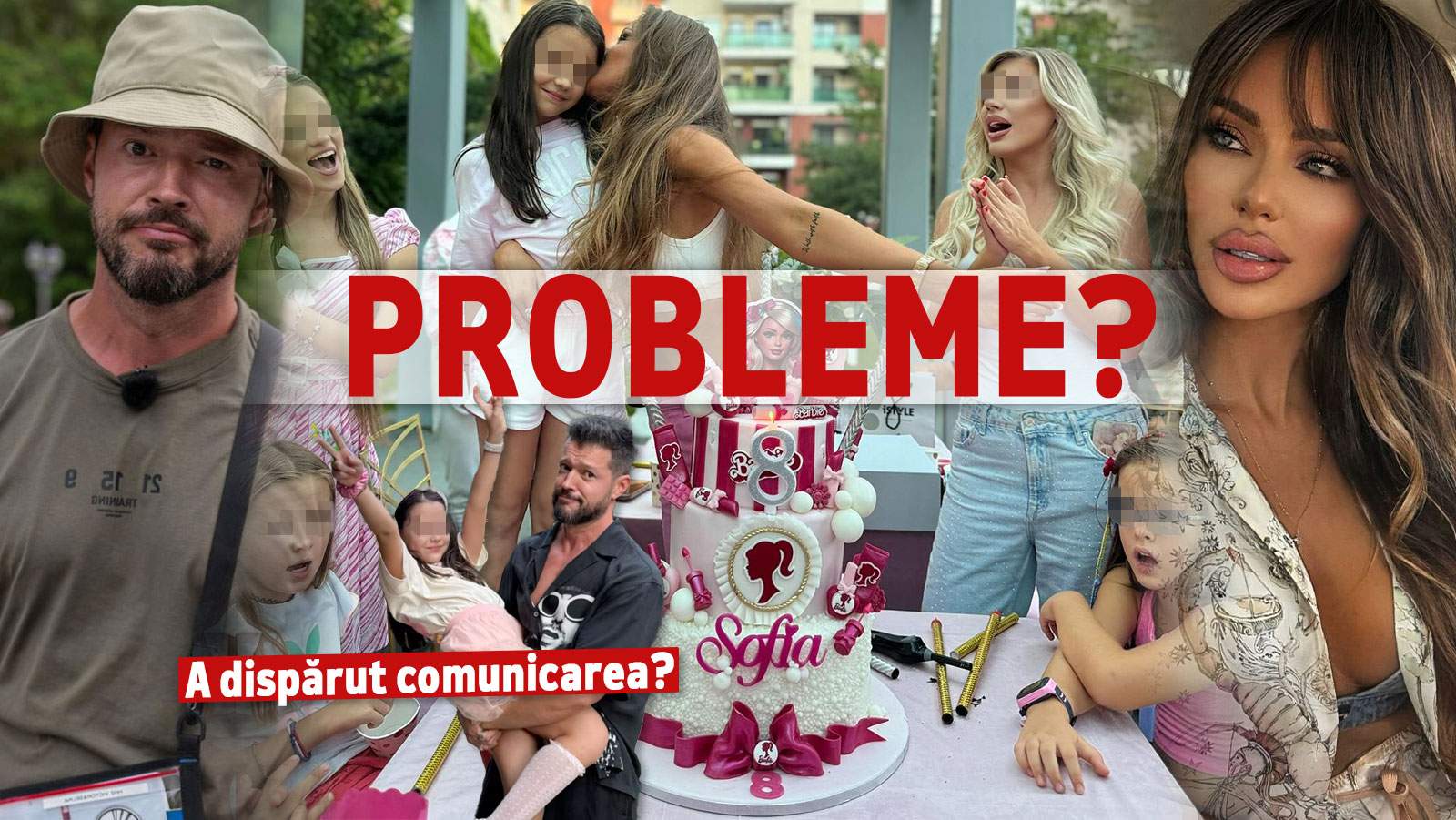 Victor Slav nu a venit la ziua fiicei sale! Deși Bianca Drăgușanu l-a invitat, acesta a ales să o serbeze separat pe Sofia