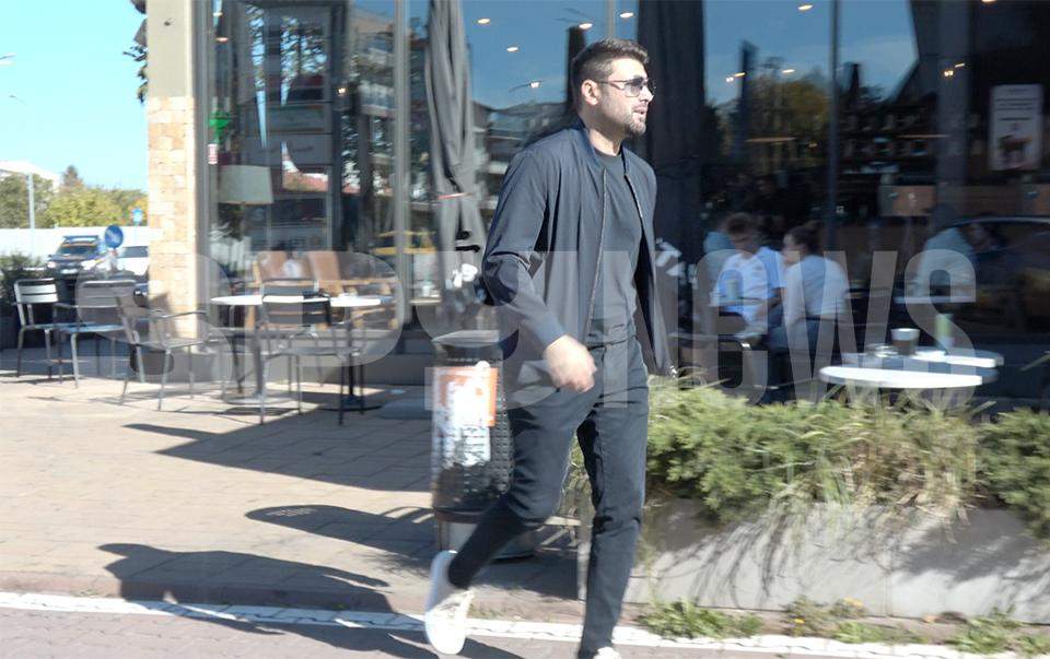 Adrian Mutu este un gentleman desăvârşit, dar un cetăţean un pic cam grăbit! Poliţia Rutieră este rugată să nu deschidă imaginile filmate de paparazzii spynews.ro cu celebrul antrenor / PAPARAZZI