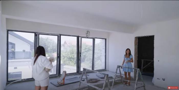 Cum arată casa pe care și-a construiește Valerie Lungu. Influencerița a făcut turul locuinței împreună cu mama ei / FOTO