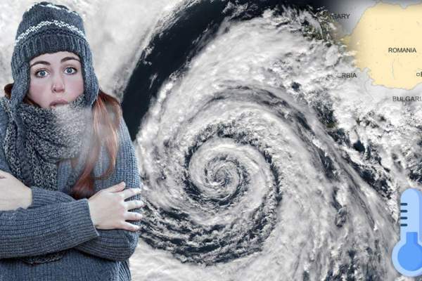 Meteorologii anunță primele ninsori în România! Un val de aer polar va pune stăpânire peste țara noastră. Unde vor cădea primii fulgi de zăpadă