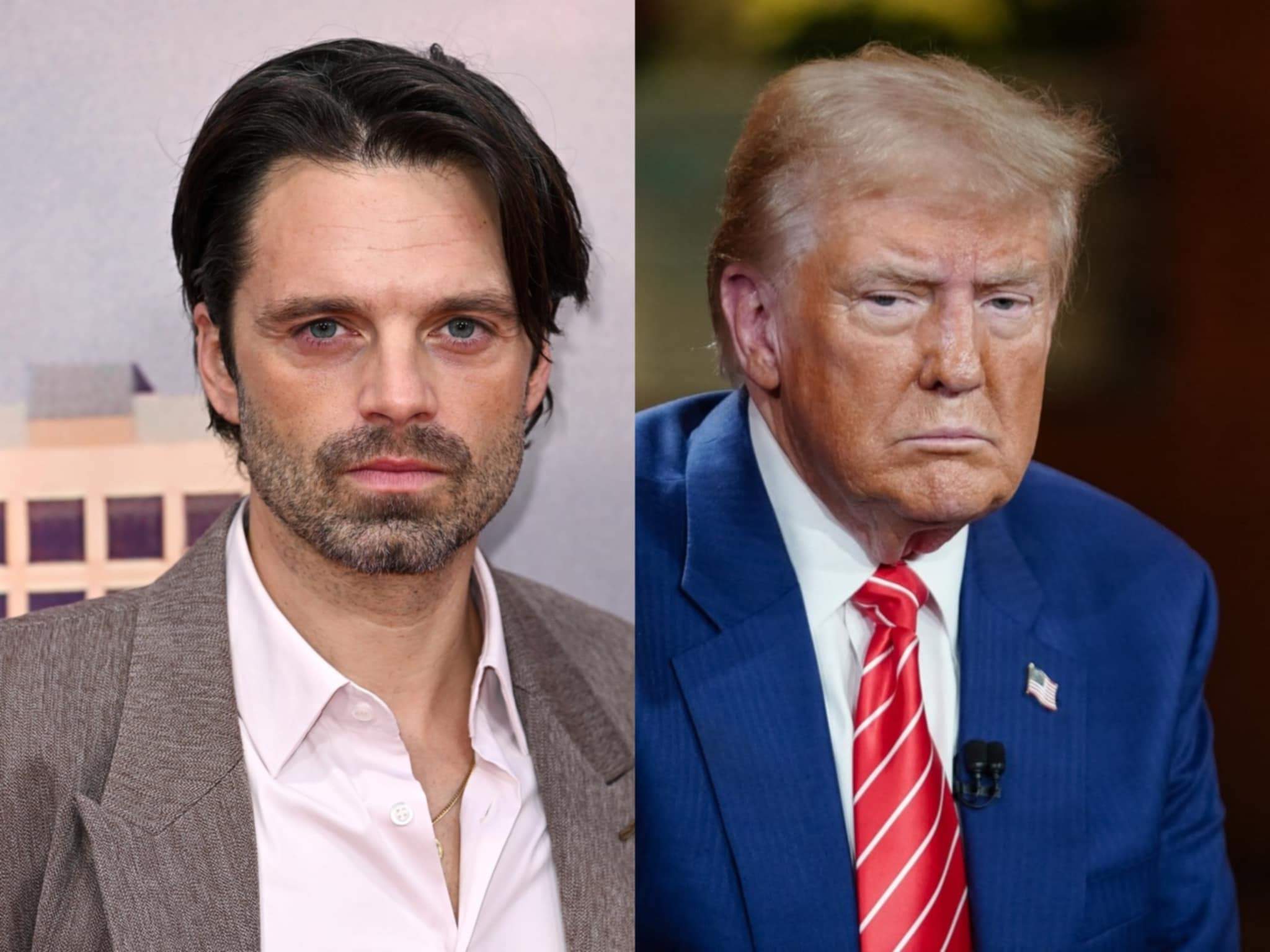 Sebastian Stan și Donald Trump