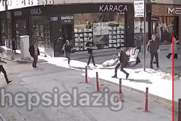 Noi imagini de la cutremurul din Turcia de astăzi! Pământul s-a cutremurat ingrozitor | VIDEO