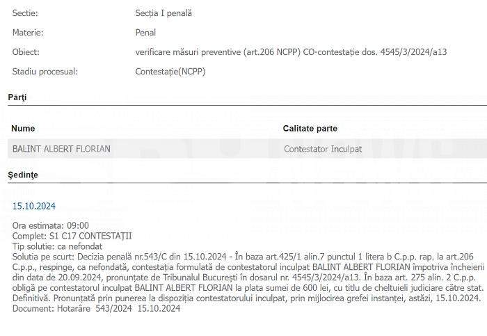 Fiul lui Sile Cămătaru, lovitură teribilă în scandalul drogurilor / Decizie de ultimă oră