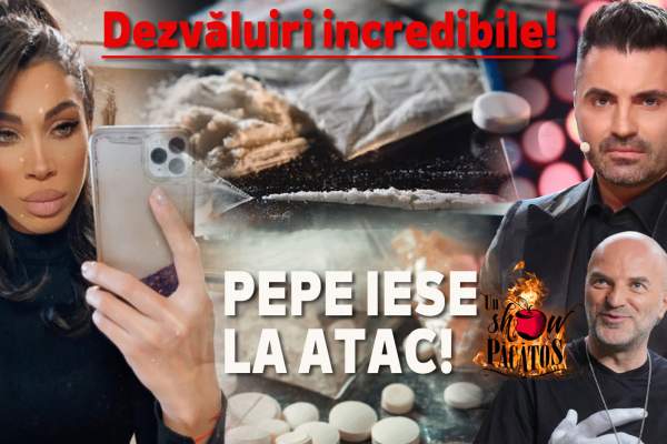 Pepe a intrat peste Dan Capatos în emisiune! A făcut acuzații halucinante! Ar avea filme indecente cu Raluca și susține că fosta soție consuma substanțe interzise / VIDEO